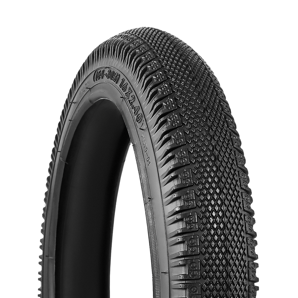 Покришка велосипедна Grey's 16x2.40 P1419 BLK GR45916 image