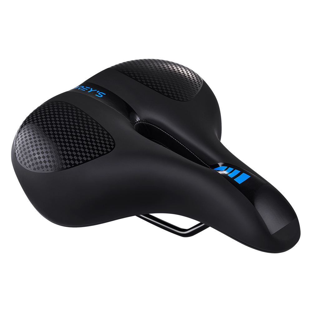 Grey's Bicycle Saddle, 260 mm × 215 mm, Black (GR70210) image
