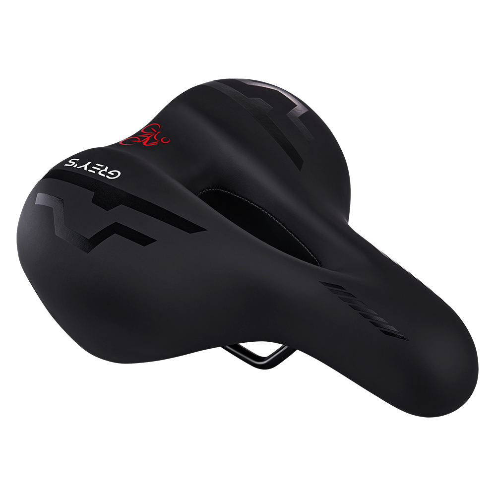 Grey's Bicycle Saddle, 245 mm × 205 mm, Black, GR70230 image