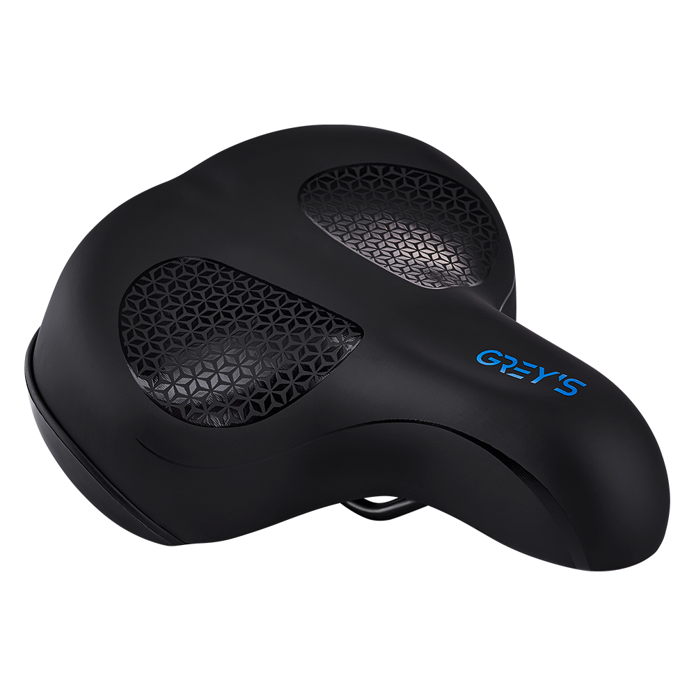 Grey's Bicycle Saddle, 260 mm × 215 mm, Black (GR70240) image