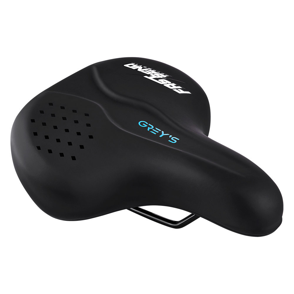 Grey's Bicycle Saddle, 270 mm × 220 mm, Black image